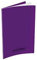 Conquérant Lot de 20 Cahiers Classique 24x32cm Grands Carreaux Seyès 48 Pages Agrafées Couverture Polypro Violet