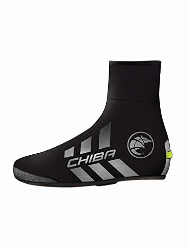 Chiba Full Neoprene Winter Fahrrad Überschuhe grau/schwarz 2024: Größe: XL (43-44)
