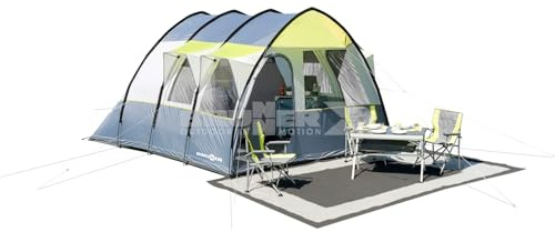 Brunner 0102047N.C52 Campingartikel Kamin und Caravan, Dunkelgrau/Hellgrau, 450 x 250 cm, Grigio Scuro/Grigio chiaro