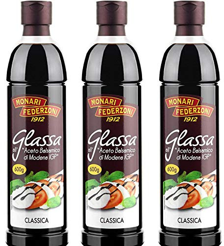OFFERTA 3 Confezioni di Glassa all'aceto balsamico di Modena IGP Classica 600gr