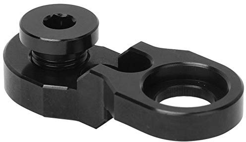 VGEBY Fahrrad Schaltwerk Verlängerung, 34T-52T Fahrrad Schaltauge Extender Fahrradrahmen Tail Hook Extender für Mountainbike(schwarz)