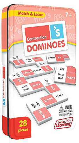 Junior Learning Contraction Match & Learn Dominoes