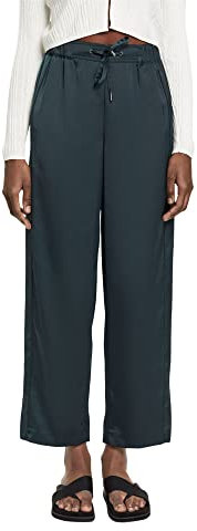 ESPRIT Damen 013ee1b314 Hose, 376/Dark Teal Green 2, 38