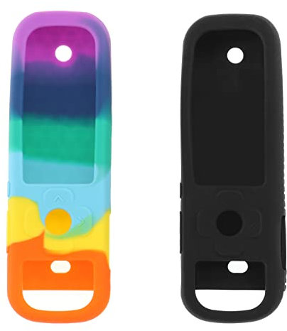 eMagTech 2Pcs Remote Control Protective Case Replacement Compatible with Now TV Compatible with TCL Roku Steaming Stick 3600R/3800/3900 Protective Soft Cases