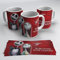 newseny Tasse Jack Skellington Nightmare avant Noël (collection tasse cadeau Noël) (Jack Skellington avec Sally et Zero Rouge)