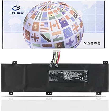 ANTIEE 62.32Wh GK5CN-00-13-4S1P-0 Akku Kompatibel mit Medion Erazer X6805 Maingear Vector 15 Schenker XMG Neo 15 Core 17 Comet Lake Getac Tongfang GK5CN4Z GK5CN5Z GK5CN6Z GK5CQ7Z GK6Z5CN GK7CN6S