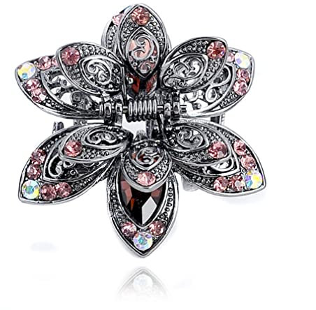 Crystal Diamond Hair Clips for Women Small Claw Clip Headgear Fashion Mini Hair Clip Girl Hair Clip Diamond Hair Accessories Kid'S Hair Accessories