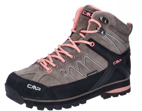 CMP Moon Mid Wmn Trekking Shoe WP, Damenschuhe, Wüste, 38 EU