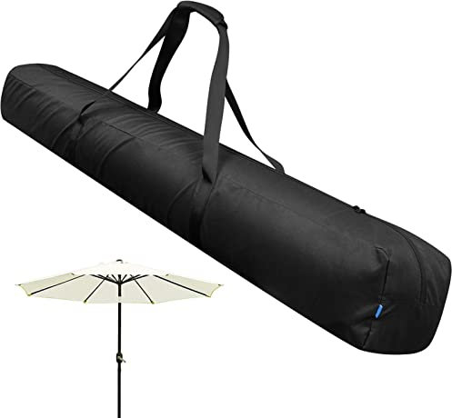 Borsa portaoggetti per Ombrello da Spiaggia, Borsa portaoggetti per ombrellone da Esterno da 57 Pollici, Borsa Impermeabile e Antipolvere, Custodia per Trasporto per ombrellone da Spiaggia per