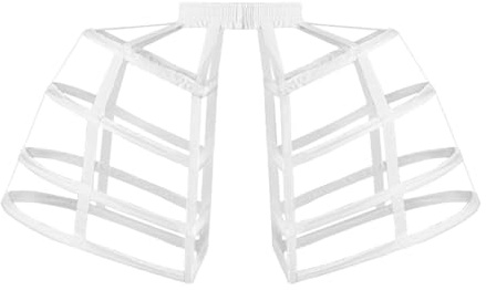 Fonowx Cerchio a Gabbia, Sottoveste Gonna, Crinolina, Sottogonna, Gabbia Laterale, Borsa Laterale, Donne, Cerchi, Borsa Laterale, Sottoveste, per Matrimonio