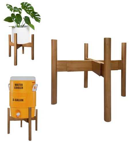 Support réglable pour distributeur de boissons (22,9 à 36,8 cm) – Convient pour refroidisseur d'eau, distributeur de boissons, pichet de filtre à eau, carafe d'eau de 4,7 à 18,7 litres, récipient de