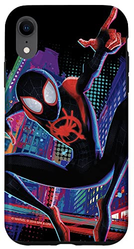 Marvel Spider-Man in das Spider-Verse Miles Morales City Hülle für iPhone XR