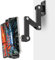 Tablet Wall Mount Holder, Aluminium iPad Wall Mount Holder, Adjustable Foldable for iPad Pro Air Mini, Galaxy Tab, All 4.7-13.5 Tablets