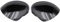 KYYET Gloss Black Door Wing Mirror Cover Cap Casing Fits For Mini 2014-2019 F55 F56 F57 F60 RHD