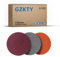 GZKTY Schleifvlies 150 mm Klett, 6 Stück, Polierschwamm 150mm klett, Geeignet für 150mm Rundschleifer und Exzenterschleifer