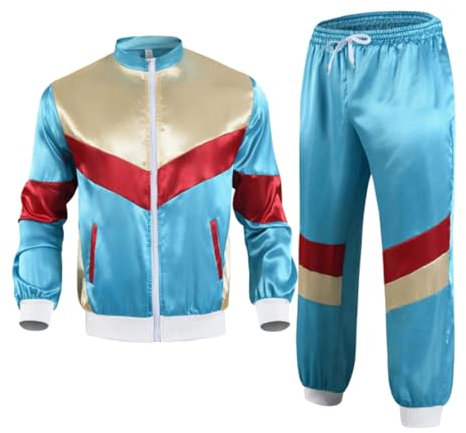 Generisch 80er Jahre Kleidung Damen Set, Rosa, 80er Jahre Outfit, Bad Taste Outfit, Faschingskostüme Schlagerparty Outfit Frauen Oversized Sport Shirt Damen