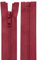 1 Reißverschluss Kunststoff-Profil 5mm 35 cm teilbar, Autolock, Farbwahl, Farbe:bordeaux