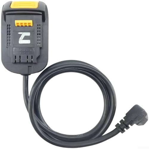 Câble adaptateur de batterie convertisseur compatible avec DEWALT et pour Bosch 18 V Lithium Ion outils électriques pour perceuses, scies, meuleuses et tondeuses à gazon (A)