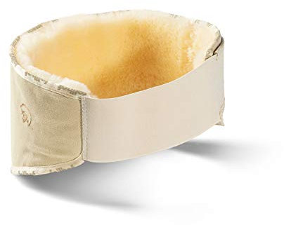 Neues Modell - Öko Nierengurt (M) für 85-115 cm Umfang - Flexigurt Lammfell Nierengurt Fellgurt Nierenschutz Nierenwärmer