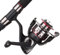 Ugly Stik Unisex-Erwachsene USSPTRVL503L/25KIT Shakespeare GX2 Reise-Spinnrute und-Rolle, leicht, 152 cm, 3-teilig, Mehrfarbig/Meereswellen (Ocean Tides), 25 Size Reel-5' -Light-3pc