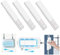 4 Selbstklebende Power Board-Halter, Nicht gelochte Power Board-Halter zur Wandmontage, der einfachste Halter für Power Boards, WLAN-Router, Belkin, Fernbedienungen und mehr