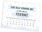Save The Date Karten Geburtstag Sag alle Termine ab! Save The Date Karten deutsch Einladung Geburtstag DIN A6 (25 Stück, blau)
