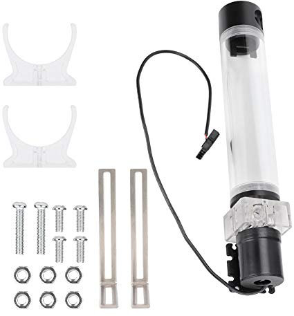 214 CPU Water Pump Kit, 12V 19W 800L/H Super Silent DIY Computer Cooling Pump, Heat Exchanger Cooler Tank Radiator, for PC Water Cooling System
