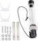 214 CPU Water Pump Kit, 12V 19W 800L/H Super Silent DIY Computer Cooling Pump, Heat Exchanger Cooler Tank Radiator, for PC Water Cooling System