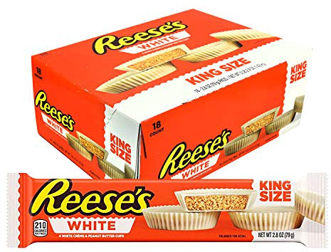 Reese's White Chocolate Peanut Butter Cups Kingsize 18x79g