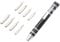 Mumuve 8 in 1 Magnetic Pocket Screwdriver Practical Pen Shape Screwdriver Mini Gadget Repair Tool for Home Improvement Projects
