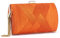 WEIMZC Damen-Clutch, Abendtasche, Fransen, Abendhandtasche, Dame, Party, Hochzeit, Clutch, Geldbörse, Kette, Schultertasche, Umhängetasche, Orange/Abendrot im Zickzackmuster (Sunset Chevron)