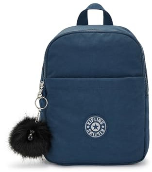 Kipling Damen Kleiner Rucksack, Blue Embrace Gg, 7.75'' x 10.25'' x 4'', Marlee Gg Rucksack Blau Embrace Gg