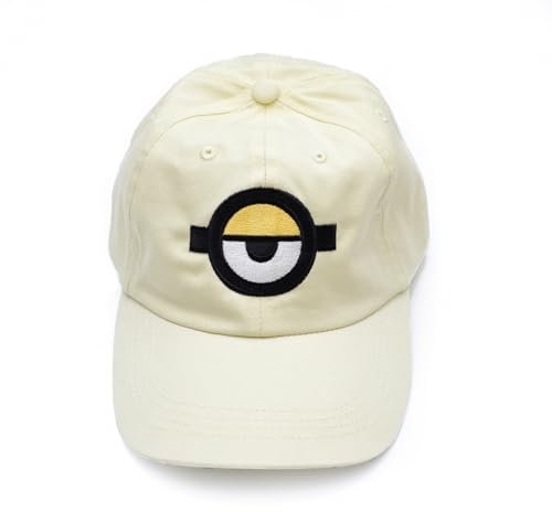 Cotton Soul Minions Eye Dad Cap, Pastel Lemon, One Size