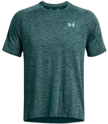 Under Armour UA TECH Textured SS Hydro Teal - M