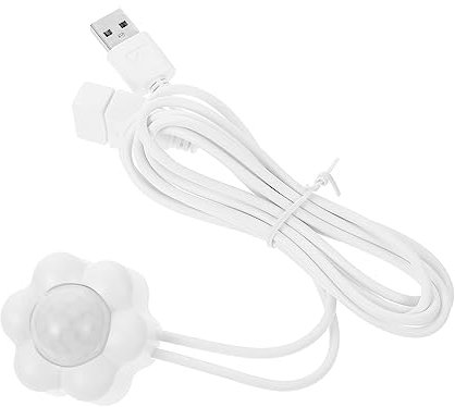 FOMIYES Inductor De Fuente USB Sensor De Mascotas Infrarrojo Práctico para Perros Diseño De Succión