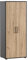 Schildmeyer Aktenschrank Aino 701866, Artisan Eiche Dekor/schwarz matt, 65 x 41 x 163,6 cm
