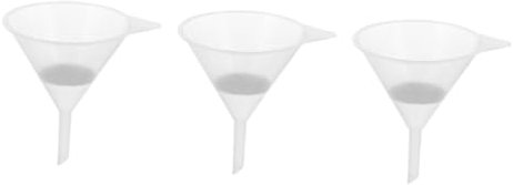 Uonlytech 6 Embudos De Entintado Embudo De Cuello Corto Embudo De Filtrado Mini Embudos Colador De Aceite De Cocina Embudo De Laboratorio Colador De Cocina Embudo De Filtro Filtro