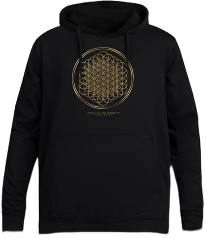 Generisch 3D Sempiternal Unisex Schwarzer Kapuzenpullover, Geschlechtsloser Pullover