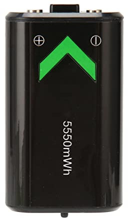 Gigicial Batterie De Contrôleur Rechargeable, Batterie Rechargeable 5 550 MAh avec Câble De Chargement USB C De 3 M pour X Box One, Série X Box, Kit D'accessoires De Charge Rapide Et Longue Durée