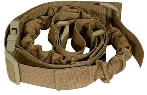 Armageddon Gear Precision Rifle Sling with Loop Ends (Coyote Brown, One Size Fits All)