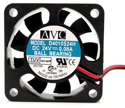 REAMTONY AVC 4010 24V 0.08A Silent Fan 4CM Power Supply Cooling Fan D4010S24H