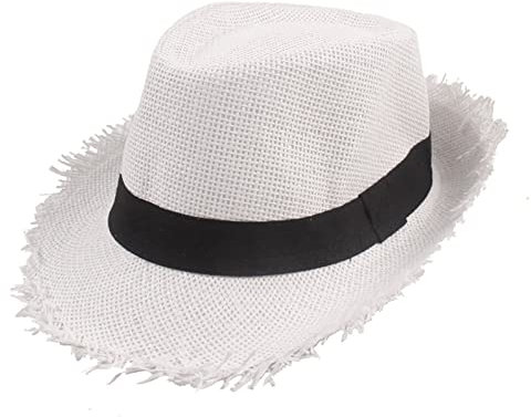 Ralondbey Sommerhut für Erwachsene, Strohhut, für Teenager und Damen, Herren, sonnenfest, Urlaubshut