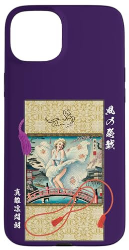 Hülle für iPhone 15 Plus Marilyn Monroe_ukiyo-e_003