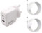 65W / 67W USB-C Compatible with HUAWEI MateBook 13 WRT-W29? Laptop Charger Power Supply 20V 3.25A Type-C with 2 x USB-C Cable