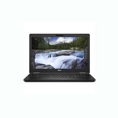 Dell Latitude 5491 – Laptop aziendale, portatile HD da 14, Intel Core i7-8850U, RAM DDR4 da 16 GB, SSD da 512 GB, CAM, tastiera americana, Windows 10 Pro (ricondizionato)