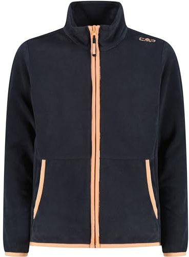 CMP Mädchen Fleecejacke Midlayerjacke Jacke Kid Jacket, Farbe:Anthrazit, Artikel:-U423 Anthracite, Größe:140