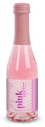 Pink Sprizz 0,2l | Sommerlicher Premium Aperitivo mit Blutorange, Grapefruit, Mango & Maracuja | Ready to drink Cocktail | Tolles Geschenk & Mitbringsel zur Party