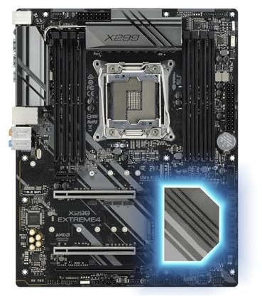 schede madri ﻿Fit For ASRock X299 Extreme4 Intel LGA 2066 DDR4 256 GB Ultra M.2 Supporta CPU I9-9900 I9-10900 I9-7900 I7-7740
