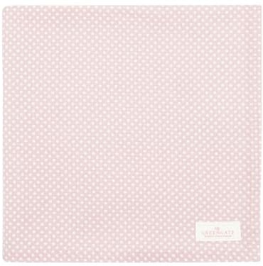 GreenGate Dotty Tischdecke Pale pink 150x150cm