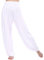 MEISHINE® Donna Modal Elastico Yoga Pantaloni Harem Pantaloni Fitness Pantaloni Pilates Pantaloni Danza Pantaloni Workout Pantaloni Sportivi Pantaloni Jogging Pantaloni (Size XXXL, Bianca)